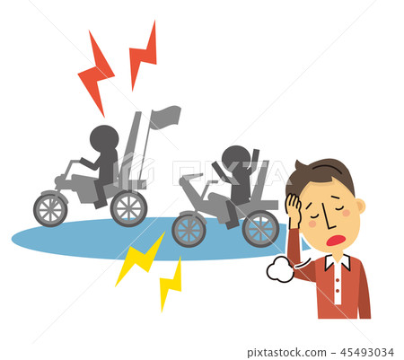 Trouble related image - Stock Illustration [45493034] - PIXTA