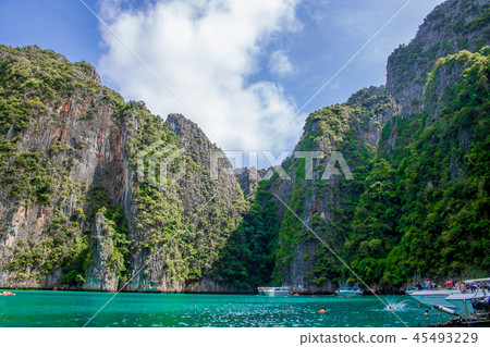 thailand, phi phi island, ocean 45493229