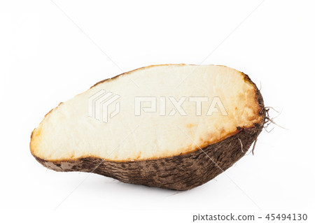 Yam isolated in white background Yam isolated in white background 45494130