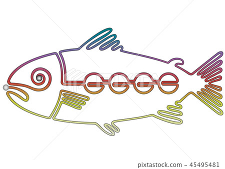 Yamame's Wire Art 1 (One-stroke Writing) Yamame's Wire Art 1 (One-stroke Writing) 45495481