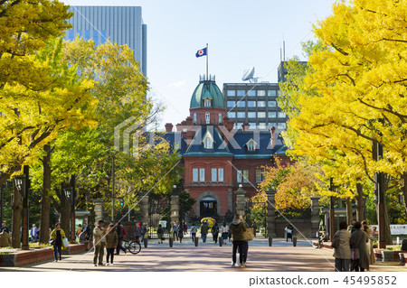 Autumn Former Hokkaido Government Office Red Brick Office 45495852