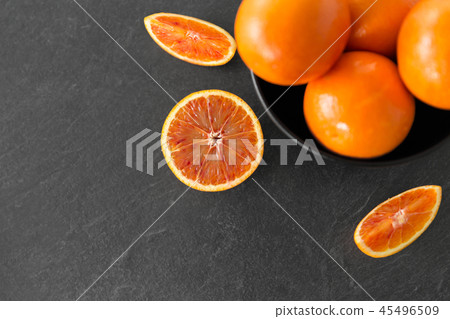close up of fresh juicy blood oranges close up of fresh juicy blood oranges 45496509