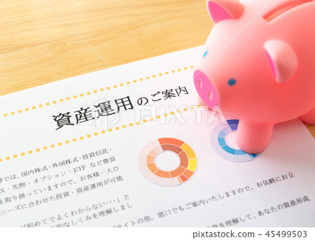 Asset Management Financial Products Pig Piggy Bank Stock Photo 45499503 Pixta