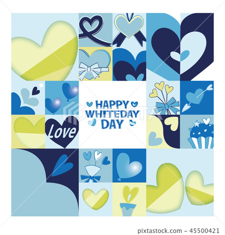 心臟白色天材料框架背景 心臟白色天材料框架背景 45500421