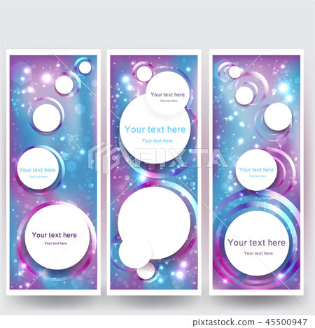 Abstrack space design backgrounds set. Abstrack space design backgrounds set. 45500947