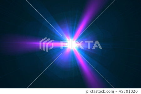 Abstract image of lighting flare  45501020