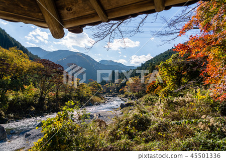 Autumn Mitake Valley Tokyo Okutama promenade rest area Autumn Mitake Valley Tokyo Okutama promenade rest area 45501336