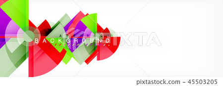 Trendy circles composition geometric background Trendy circles composition geometric background 45503205