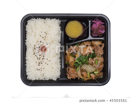 Pork kimchi lunch box Pork kimchi lunch box 45503581