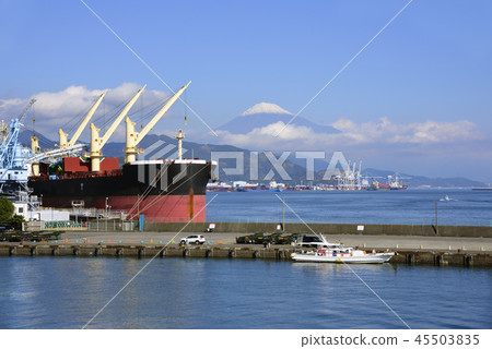 Fuji seen from Shimizu Port 45503835