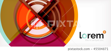 Vector abstract colorful circles background Vector abstract colorful circles background 45504871