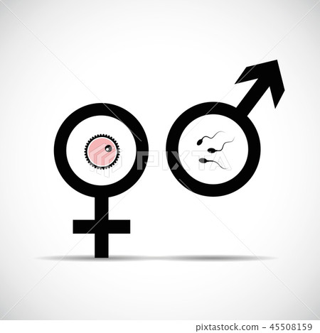 male female symbol procreation male female symbol procreation 45508159