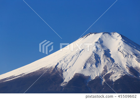 Powerful Mt. Fuji at dawn Powerful Mt. Fuji at dawn 45509602