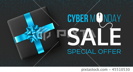 Cyber monday sale poster or banner. Cyber monday sale poster or banner. 45510530