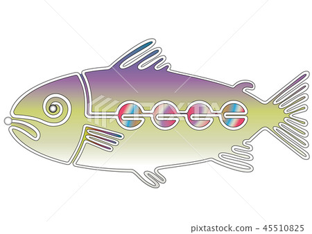 Yamame's White Wire Art 2 (One-stroke Writing Color to Fish) Yamame's White Wire Art 2 (One-stroke Writing Color to Fish) 45510825