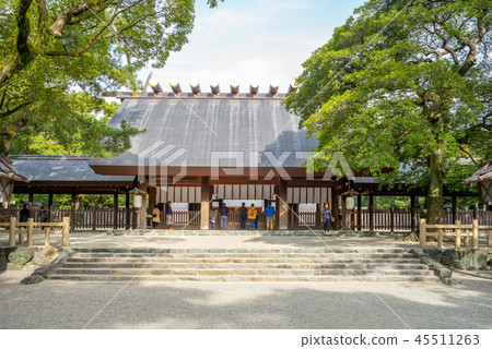 haiden of Atsuta Shrine in Nagoya, Japan haiden of Atsuta Shrine in Nagoya, Japan 45511263