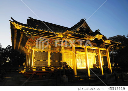 11月上野東照宮15金色大廳（公司大廳）亮起 45512619