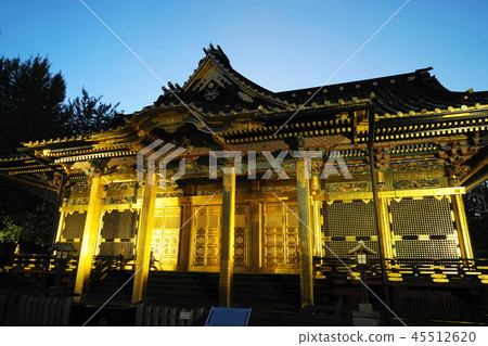 November Ueno Toshogu Shrine 13 Golden Hall (City Hall) light up 45512620