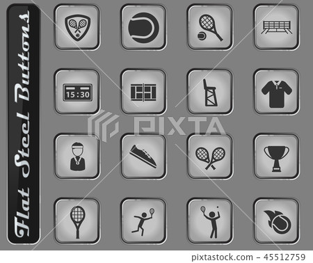 Tennis simply icons 45512759