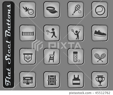 tennis icon set tennis icon set 45512762