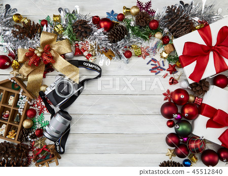 flat lay christmas concepts flat lay christmas concepts 45512840