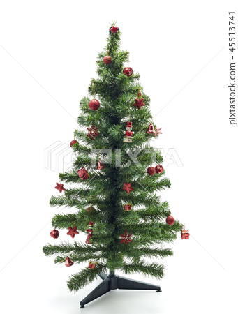 Christmas fir tree with colorful lights Christmas fir tree with colorful lights 45513741