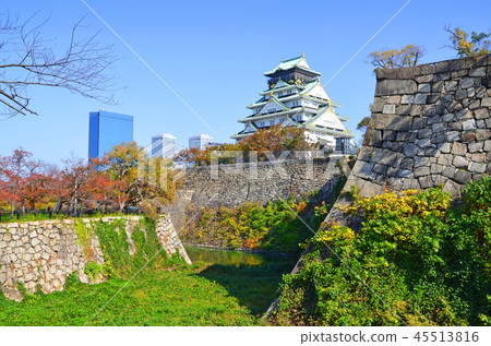 Osaka Castle in Autumn Osaka Castle in Autumn 45513816