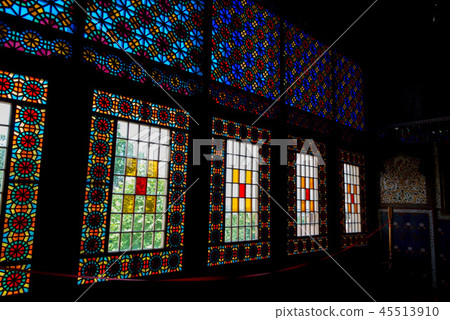 Shekihan冬宮彩色玻璃阿塞拜疆Sheki 45513910