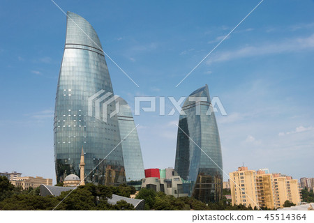 Flame Towers Azerbaijan Baku 45514364