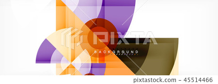 Modern geometric abstract background 45514466