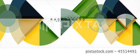 Modern geometric abstract background 45514491
