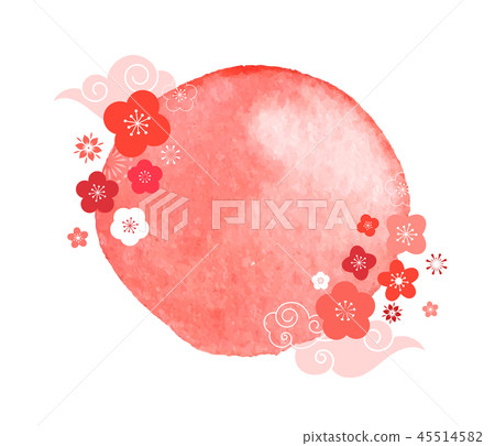 Happy Chinese new year 2019, the year of pig. Vector banner, watercolor background Happy Chinese new year 2019, the year of pig. Vector banner, watercolor background 45514582