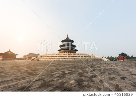Temple of Heaven in Beijing, China. 45516829