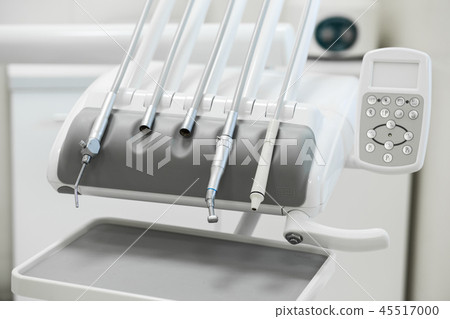 Various dental instruments tools a dentists office Various dental instruments tools a dentists office 45517000