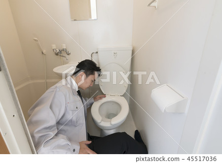 Equipment inspection of the toilet Investigation before failure / repair / renovation Equipment inspection of the toilet Investigation before failure / repair / renovation 45517036
