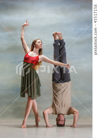 Two people dancing 45517158