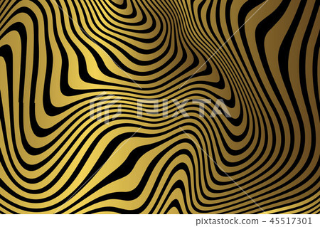 Golden zebra background 45517301