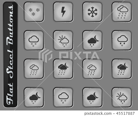 Weather simply icons 45517887