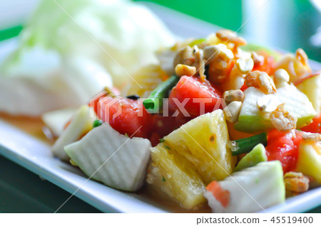 fruit salad or spicy salad 45519400