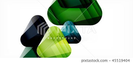 Geometric abstract background, triangles Geometric abstract background, triangles 45519404