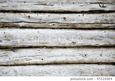 Watercolor painting grunge holiday background of old wooden planks 45520864