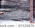 Watercolor painting grunge holiday background of old wooden planks Watercolor painting grunge holiday background of old wooden planks 45520876