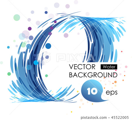 Splash water background 45522005