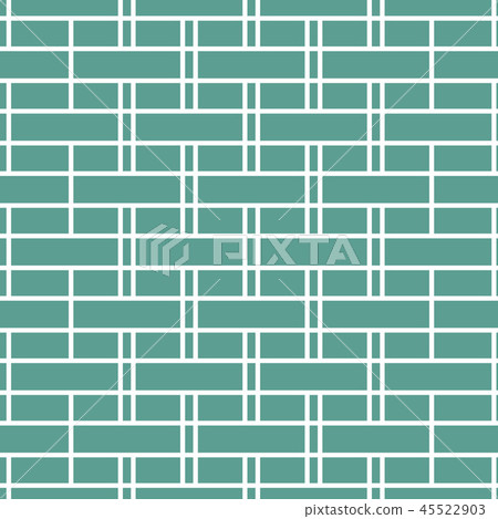 Abstract seamless pattern of white squares 45522903