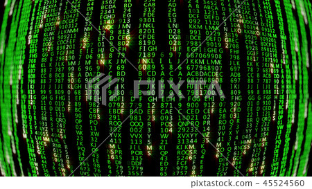 Abstract Matrix Code Blocks 45524560
