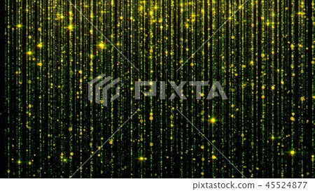 3D rendering of abstract falling bright particles 3D rendering of abstract falling bright particles 45524877