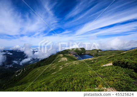 <北阿爾卑斯山>白馬大池到科連卡山嶺 45525624
