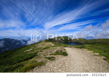 <北阿爾卑斯山>白馬大池到科連卡山嶺 45525625