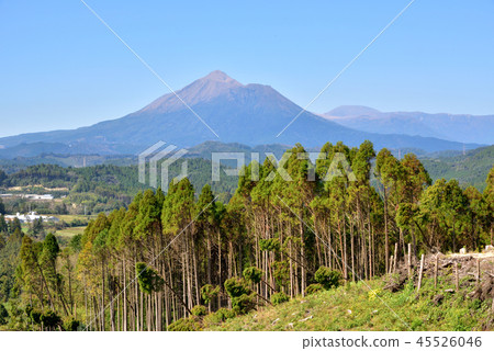 霧島山組高千穗1574m宮崎縣宮古城市風景 45526046
