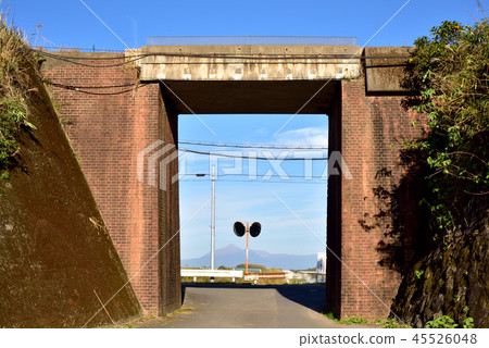 宮崎縣三方町三方町JR日立本線風光，遠景高千hom 1574m 45526048